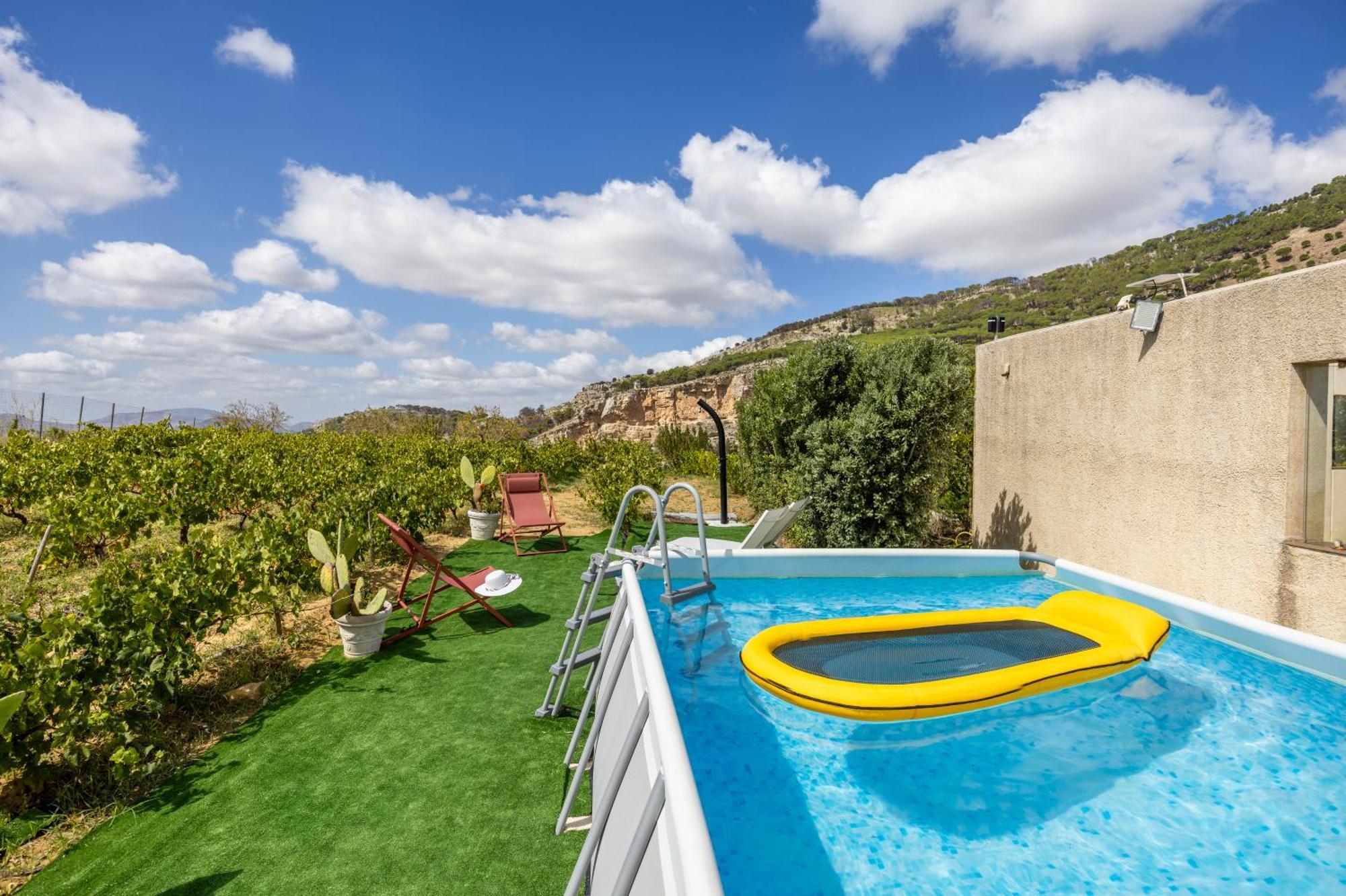 Villa Bonifato Vista Sulle Campagne E Sul Mare Siciliano Cozy House Italy Alcamo Exterior photo